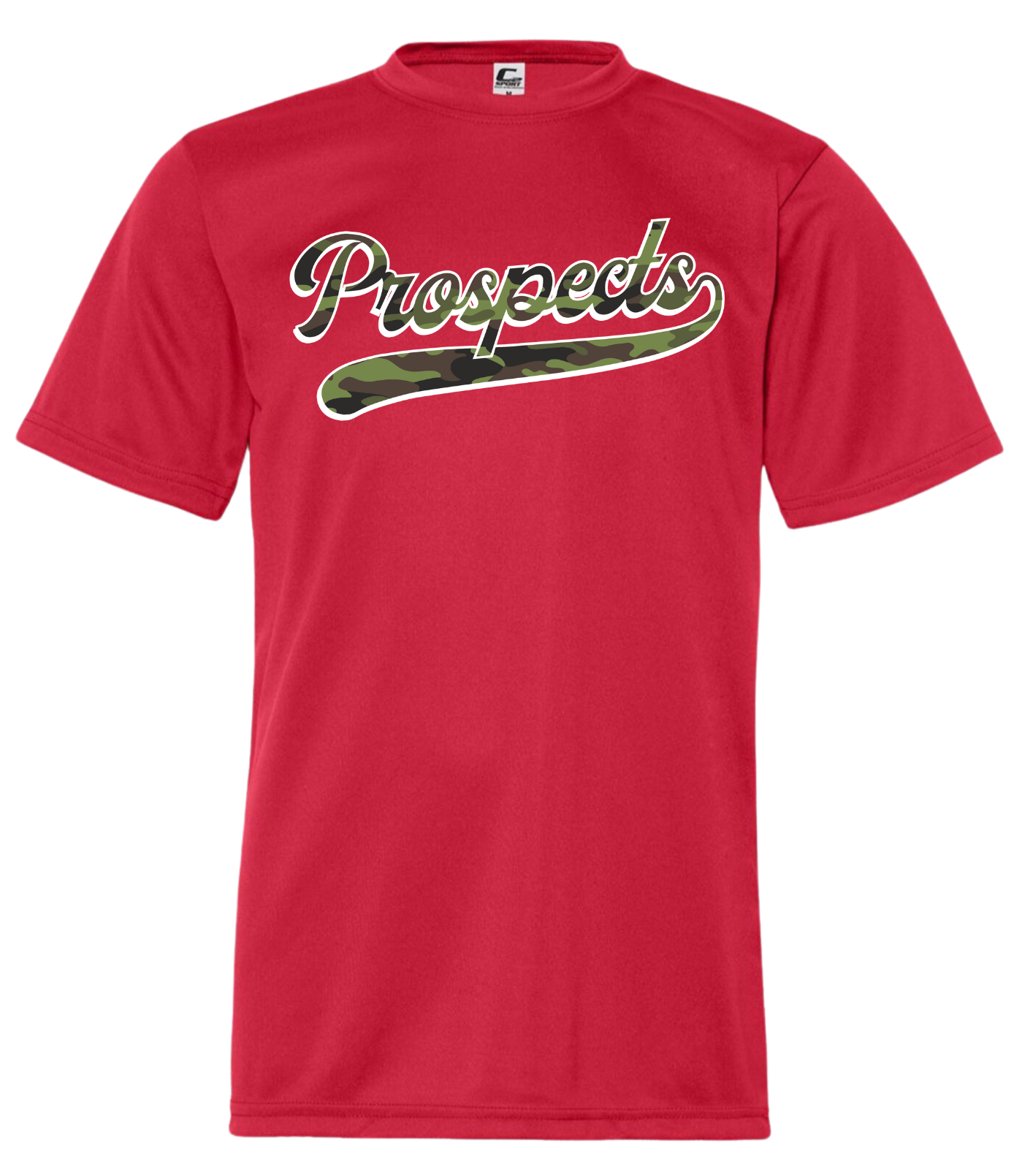 Adult Performance T-shirt Camo Prospects ( 4 Color Options )