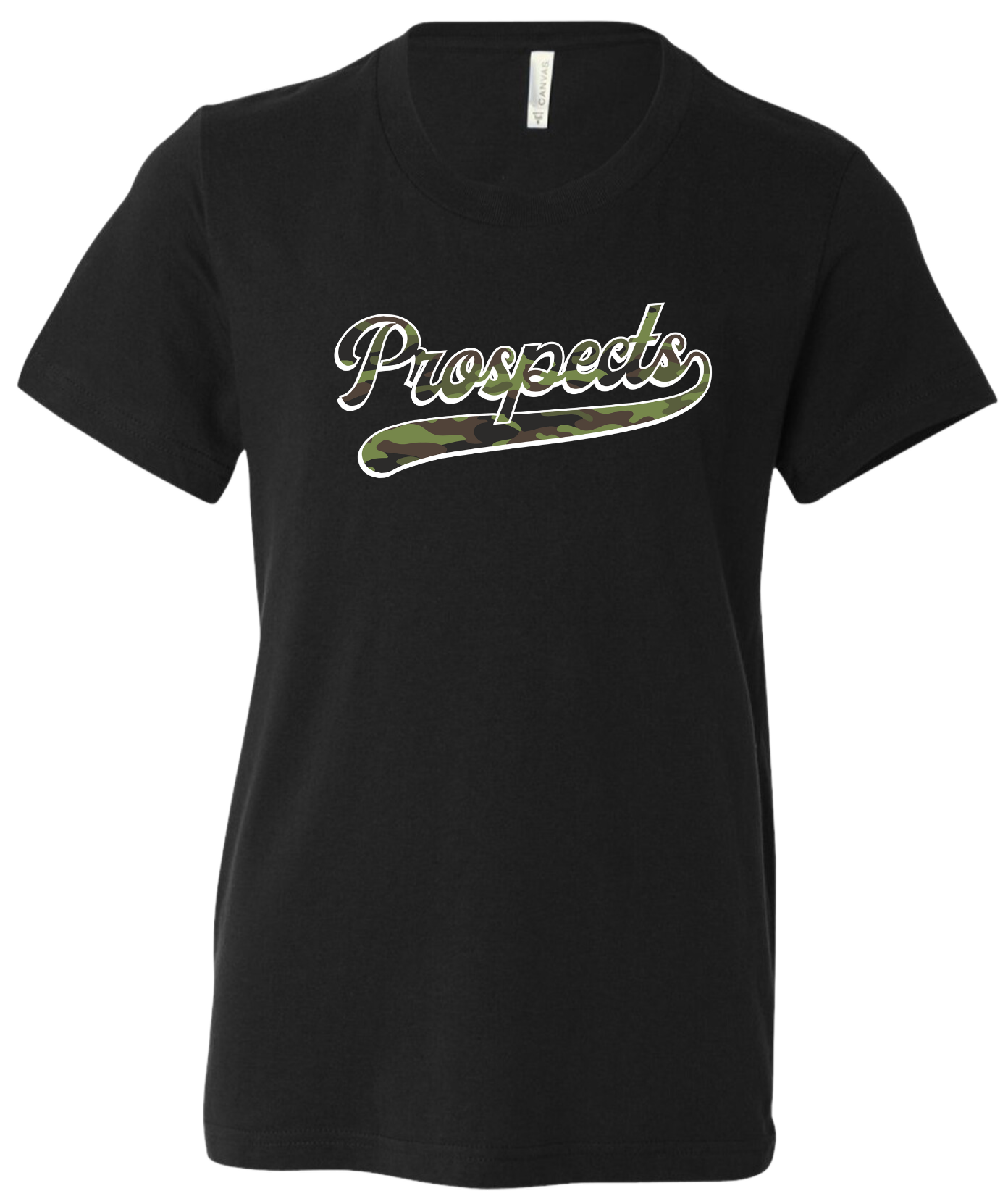 Youth T-shirt Camo Prospects ( 4 Color Options )