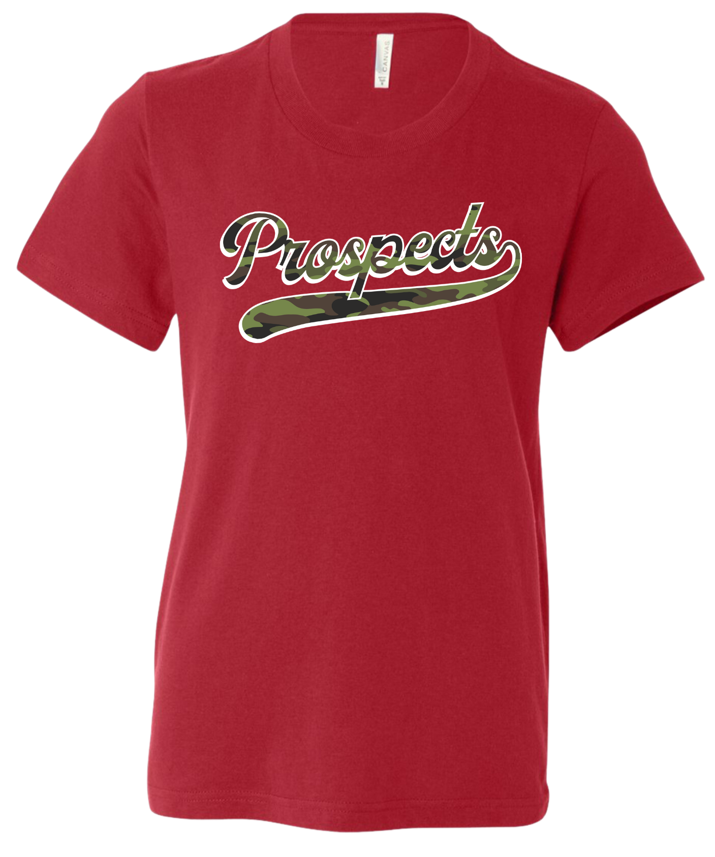 Youth T-shirt Camo Prospects ( 4 Color Options )