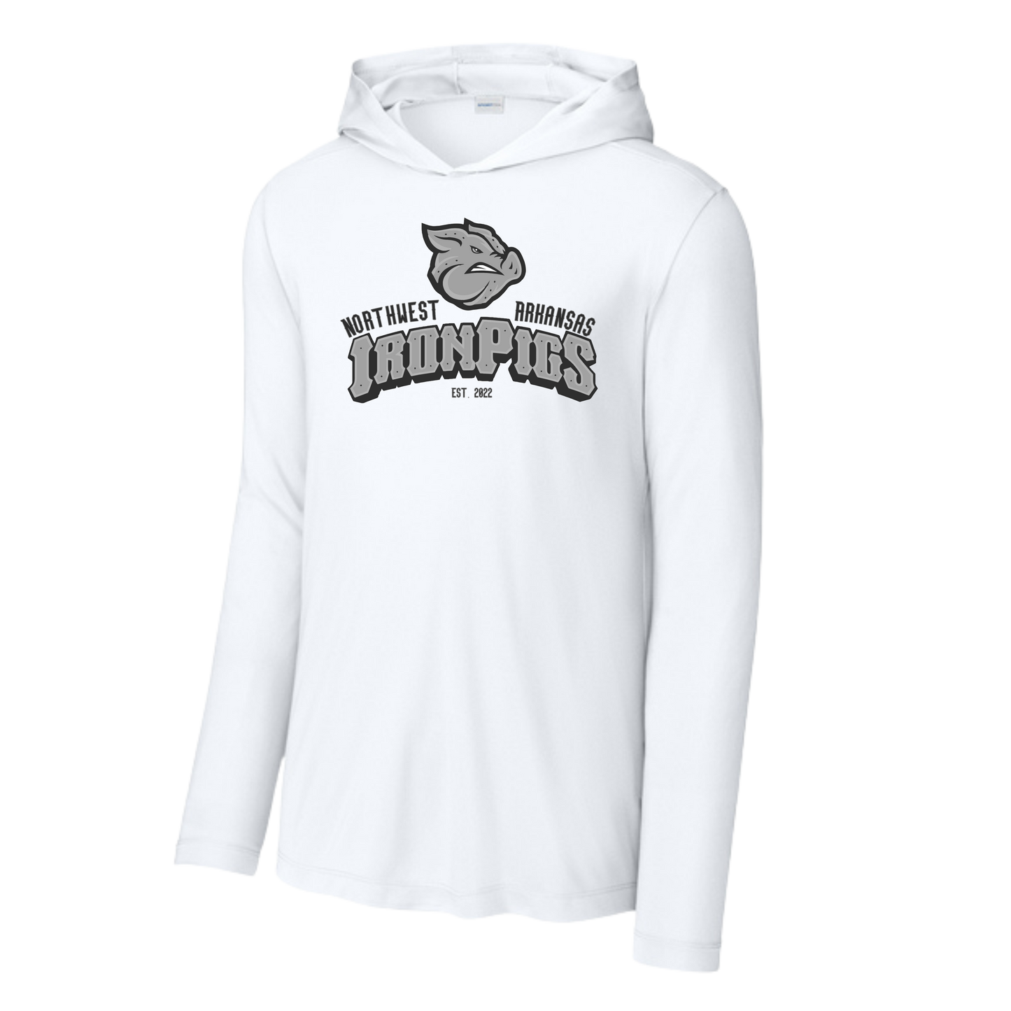 NWA Ironpigs Hooded T-shirt Long Sleeve