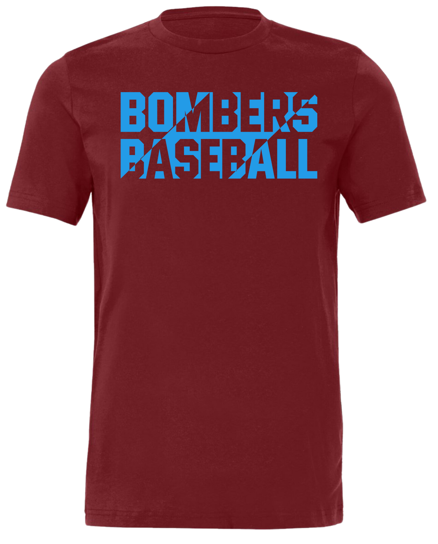 Adult Bombers Baseball T-shirt