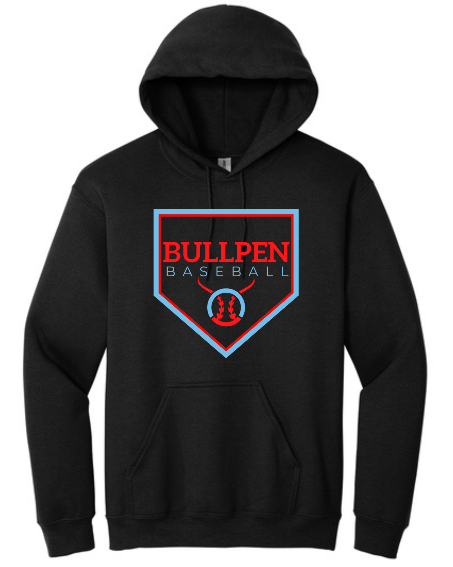 Bullpen Baseball Hooded Sweatshirt Option 6 (Multiple Color Options)