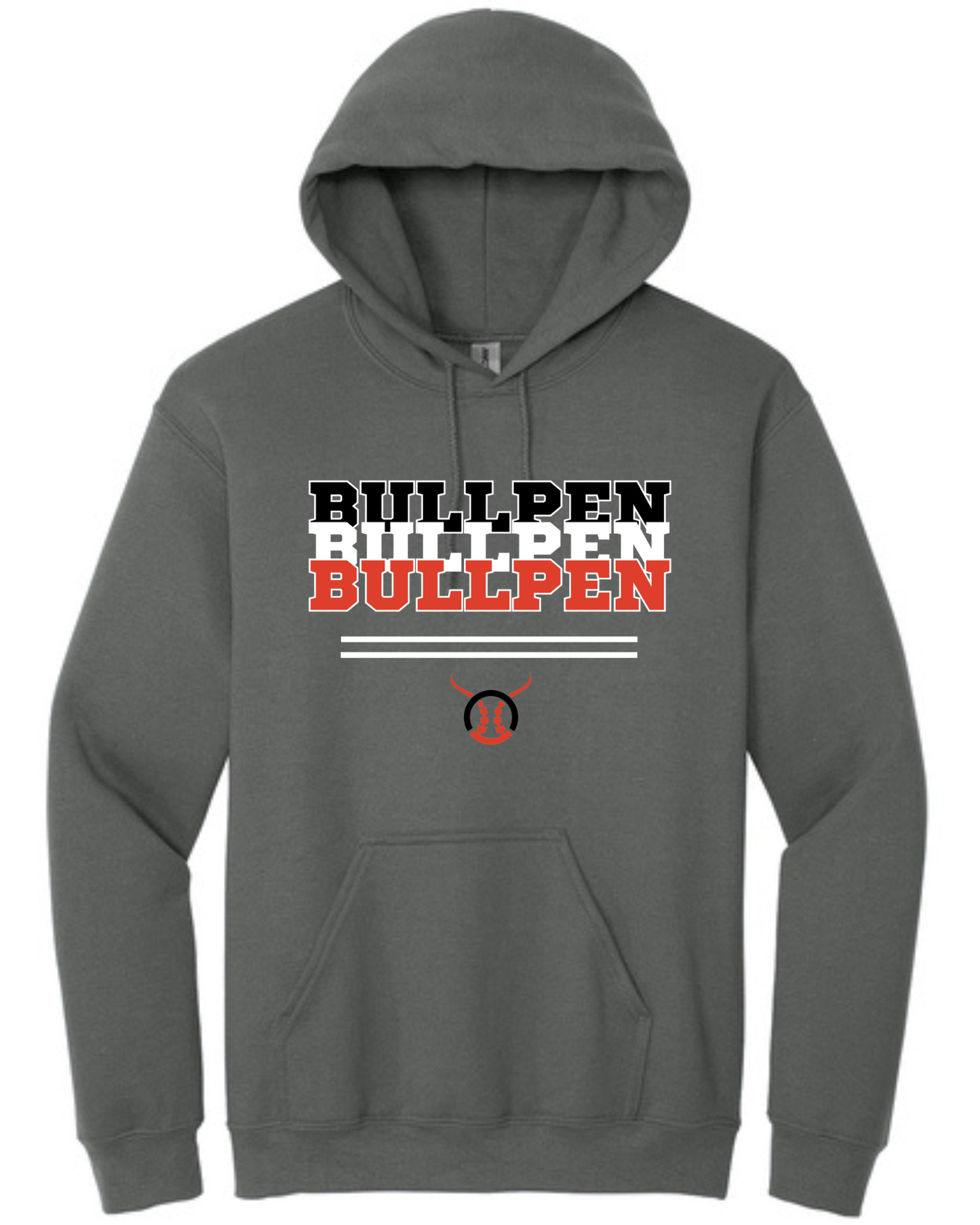 Bullpen Baseball Hooded Sweatshirt Option 16 (Multiple Color Options)
