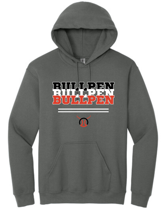 Bullpen Baseball Hooded Sweatshirt Option 16 (Multiple Color Options)