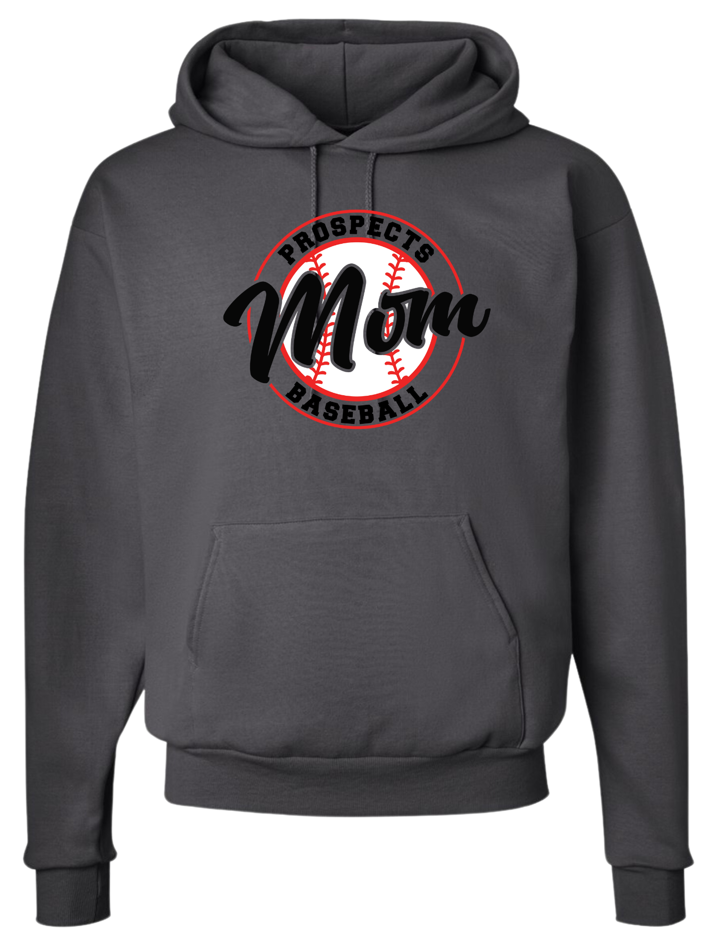 Adult Hoodie Baseball Mom ( 3 Color Options )