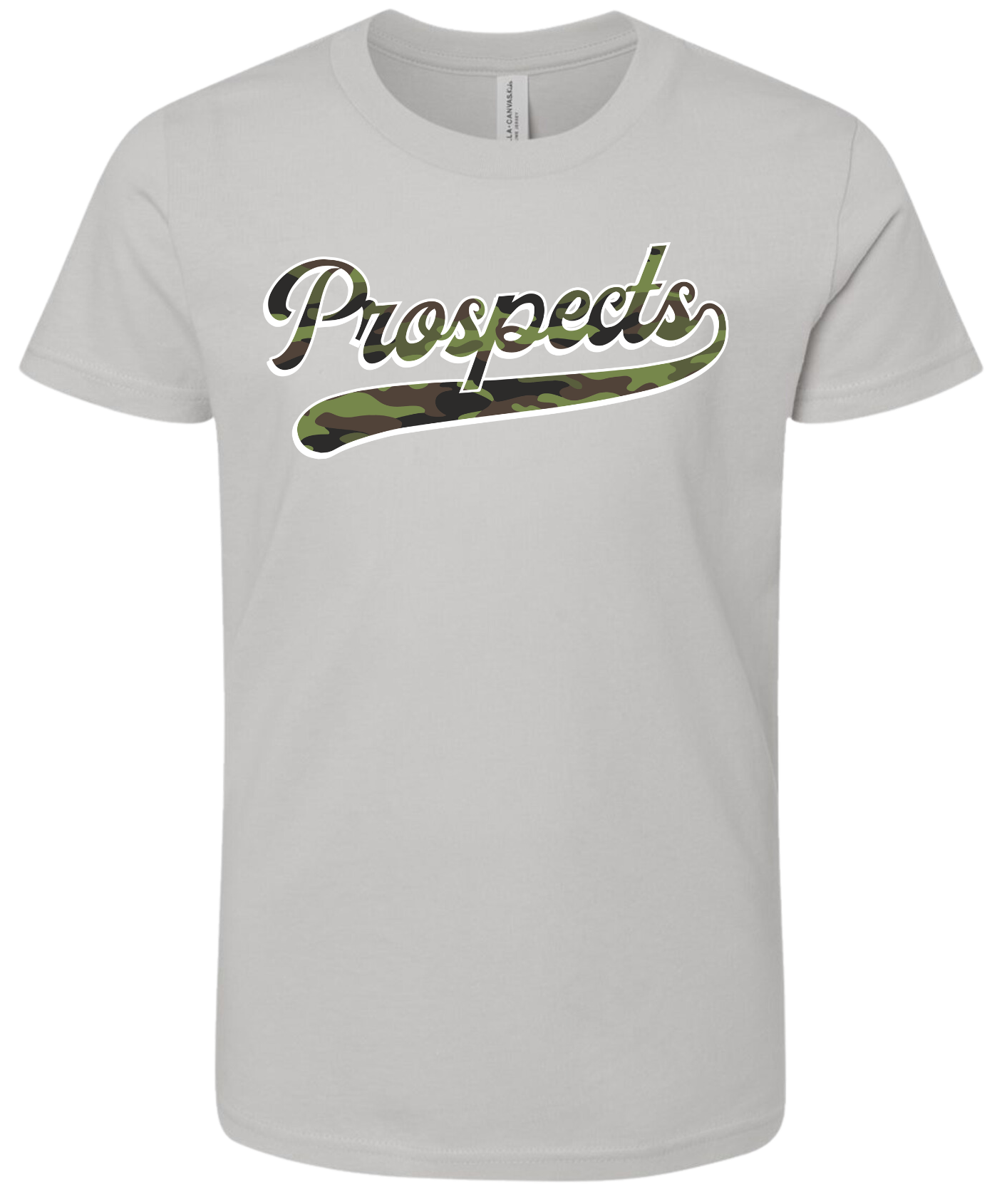 Youth T-shirt Camo Prospects ( 4 Color Options )