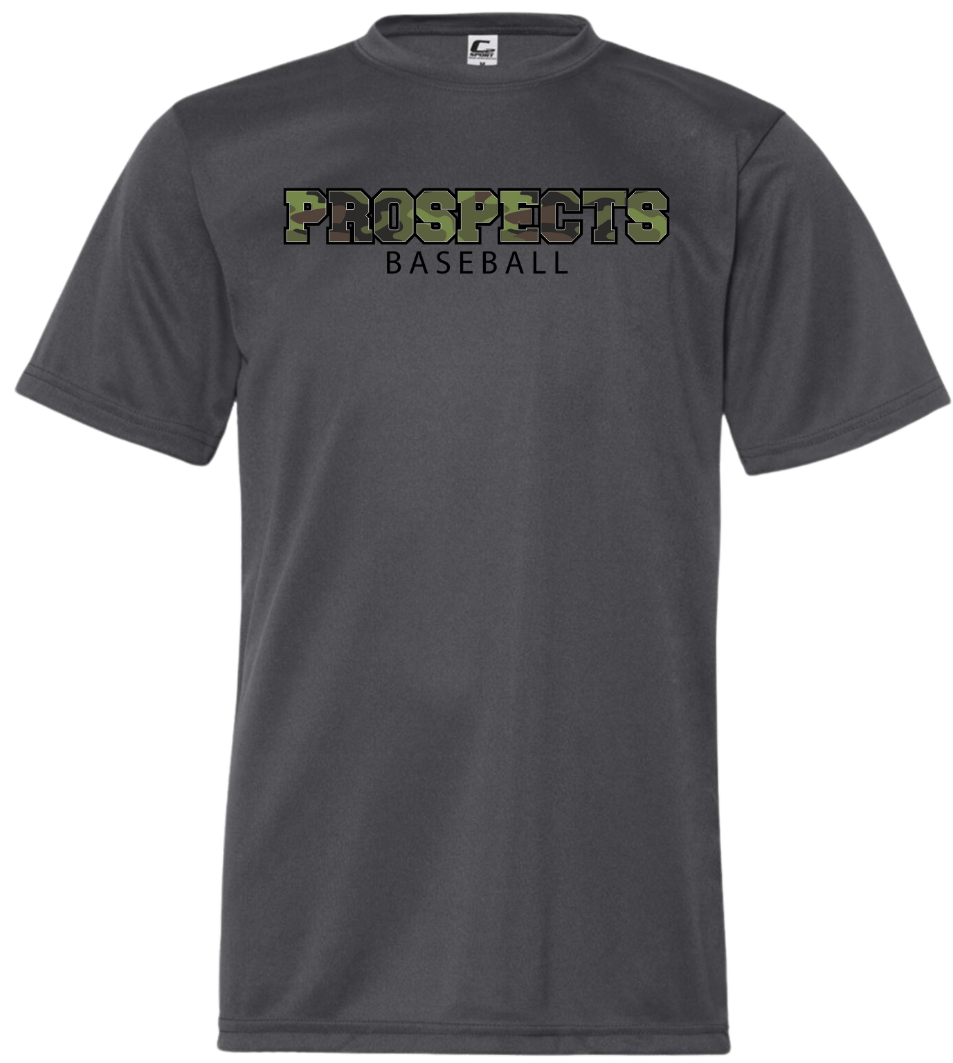 Adult Performance T-shirt Camo Prospects Baseball ( 3 Color Options )