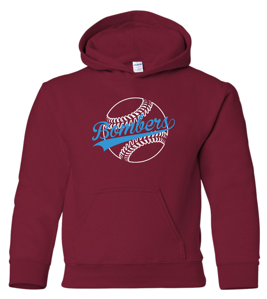 Youth Bombers Baseball Stitches Hoodie