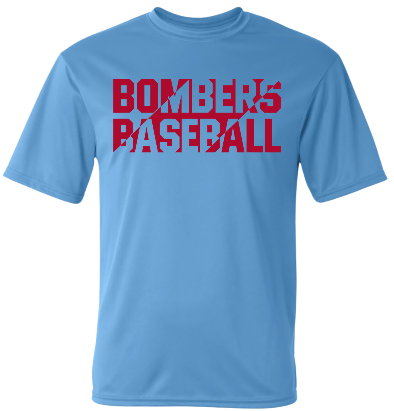 Adult Performance Bombers Baseball T-shirt