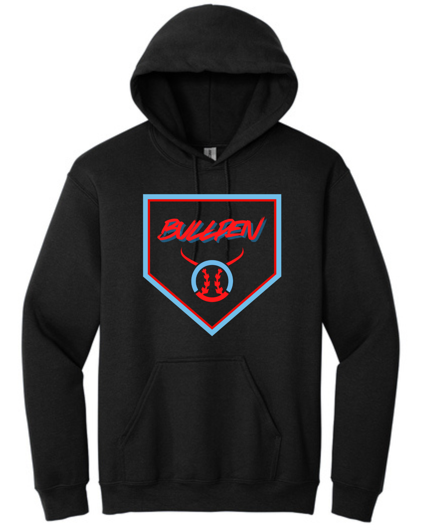 Bullpen Baseball Hooded Sweatshirt Option 9 (Multiple Color Options)