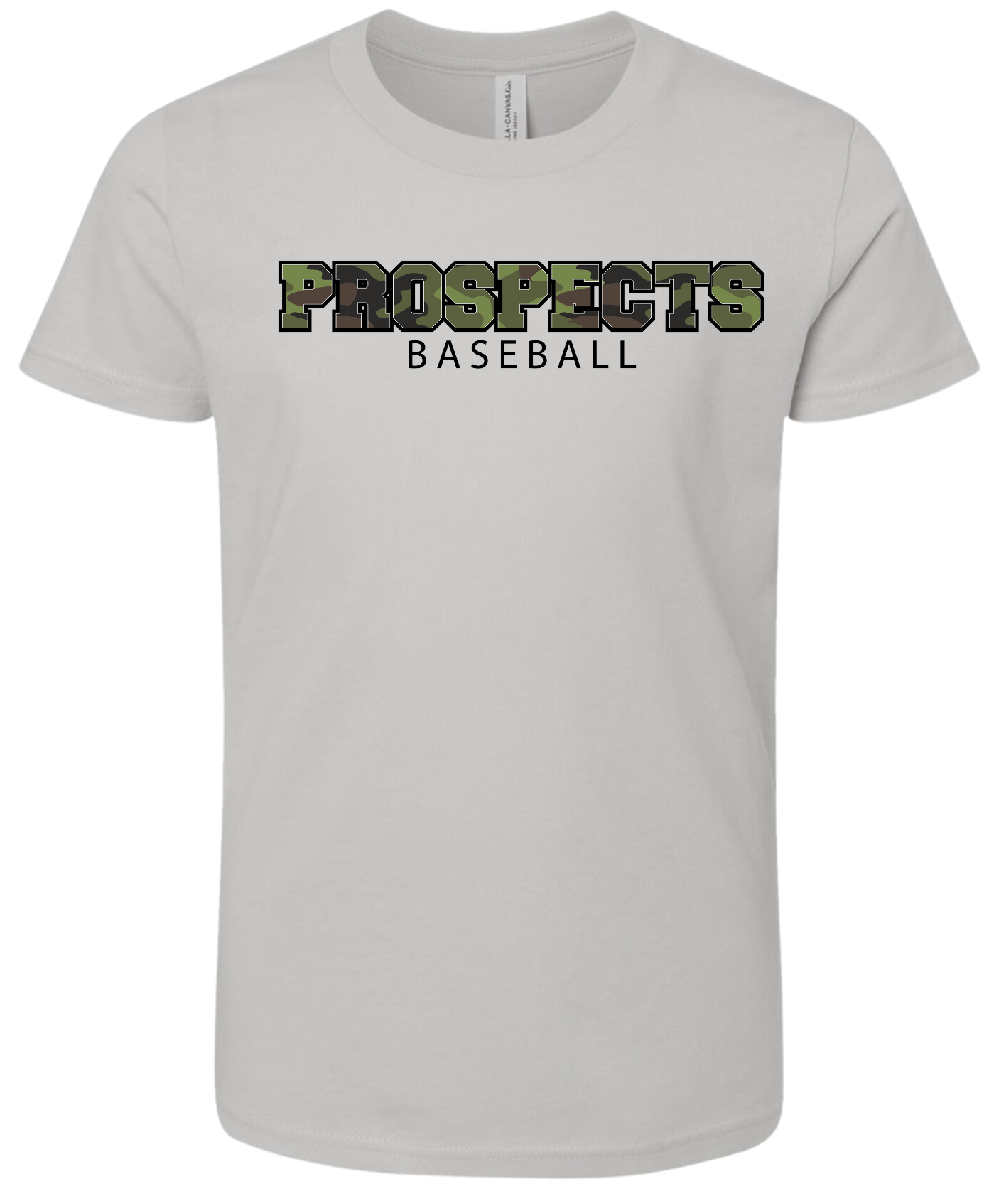 Youth T-shirt Camo Prospects Baseball ( 3 Color Options )