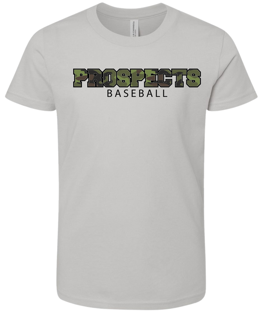 Youth T-shirt Camo Prospects Baseball ( 3 Color Options )