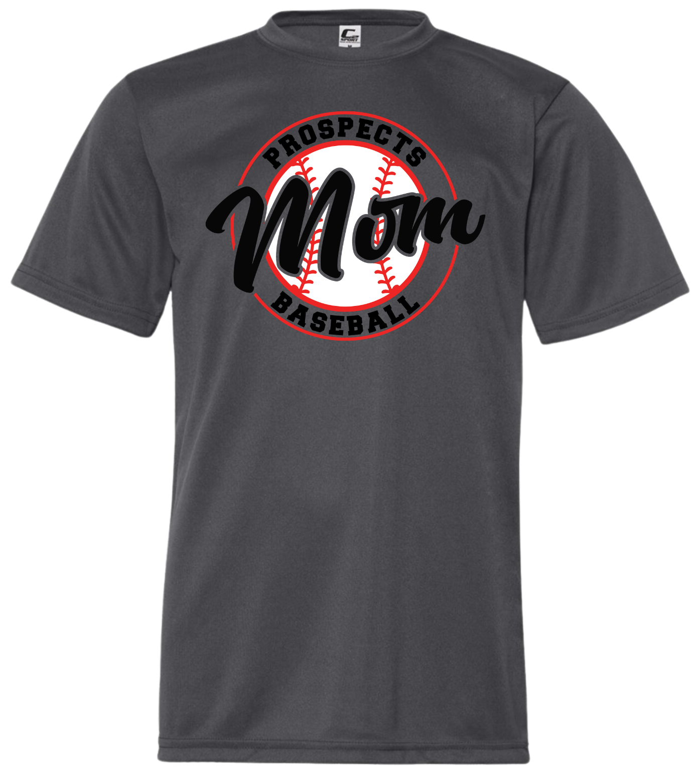 Adult Performance T-shirt Baseball Mom ( 3 Color Options )