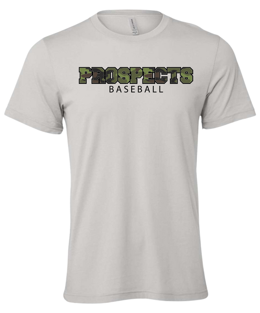 Adult T-shirt Camo Prospects Baseball ( 3 Color Options )