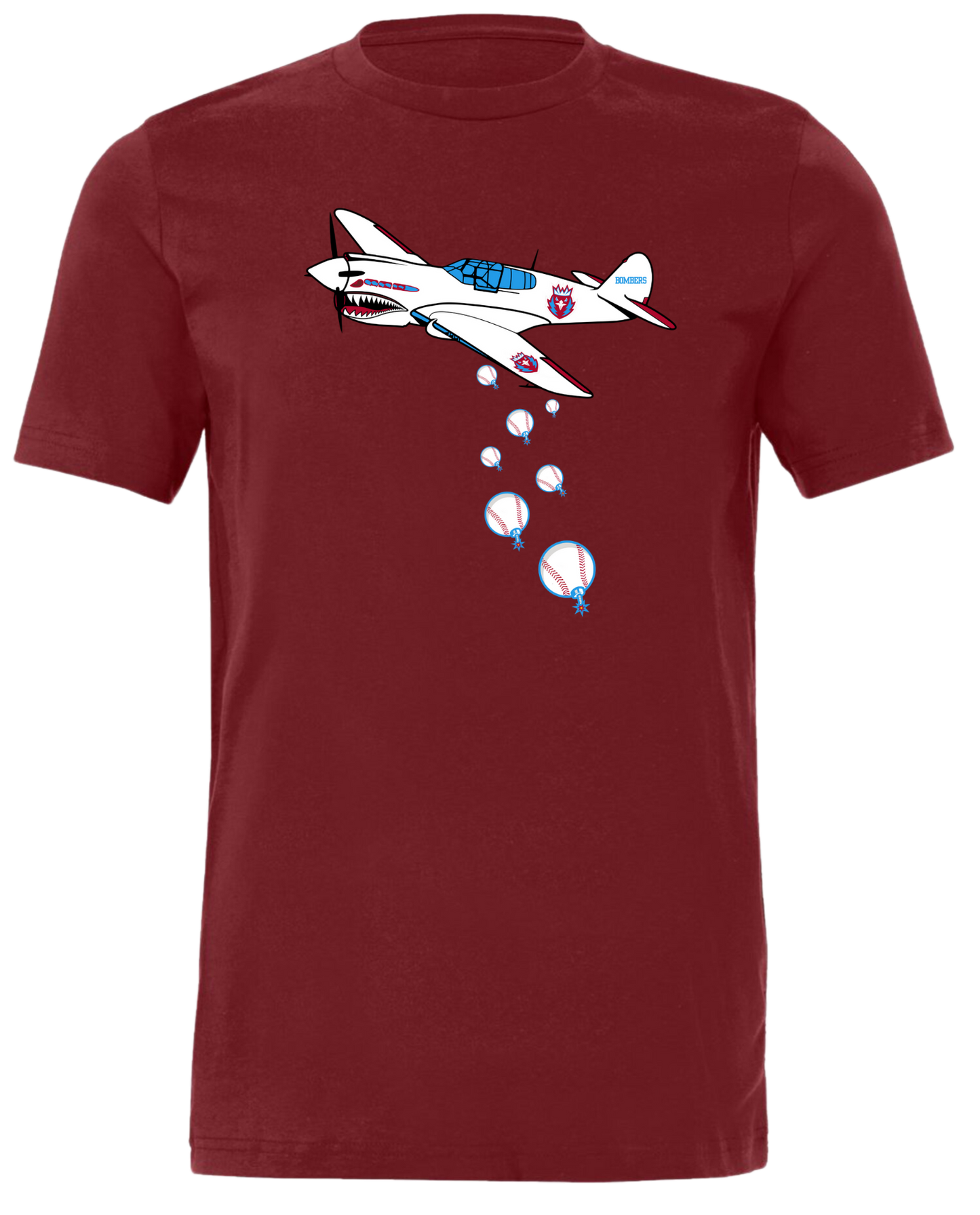 Adult Bomber Plane T-shirt