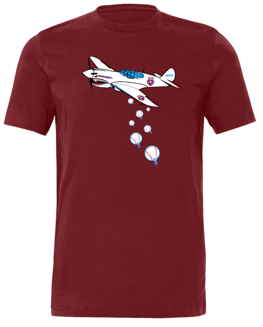 Adult Bomber Plane T-shirt