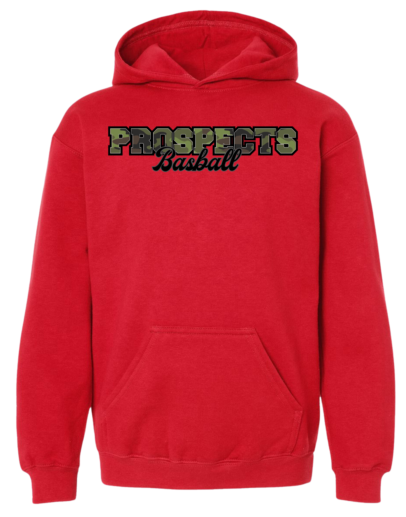 Youth Hoodie Camo Prospects Baseball (3 Color Options)