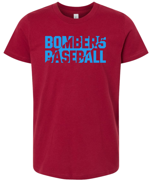 Youth Bombers Baseball T-shirt