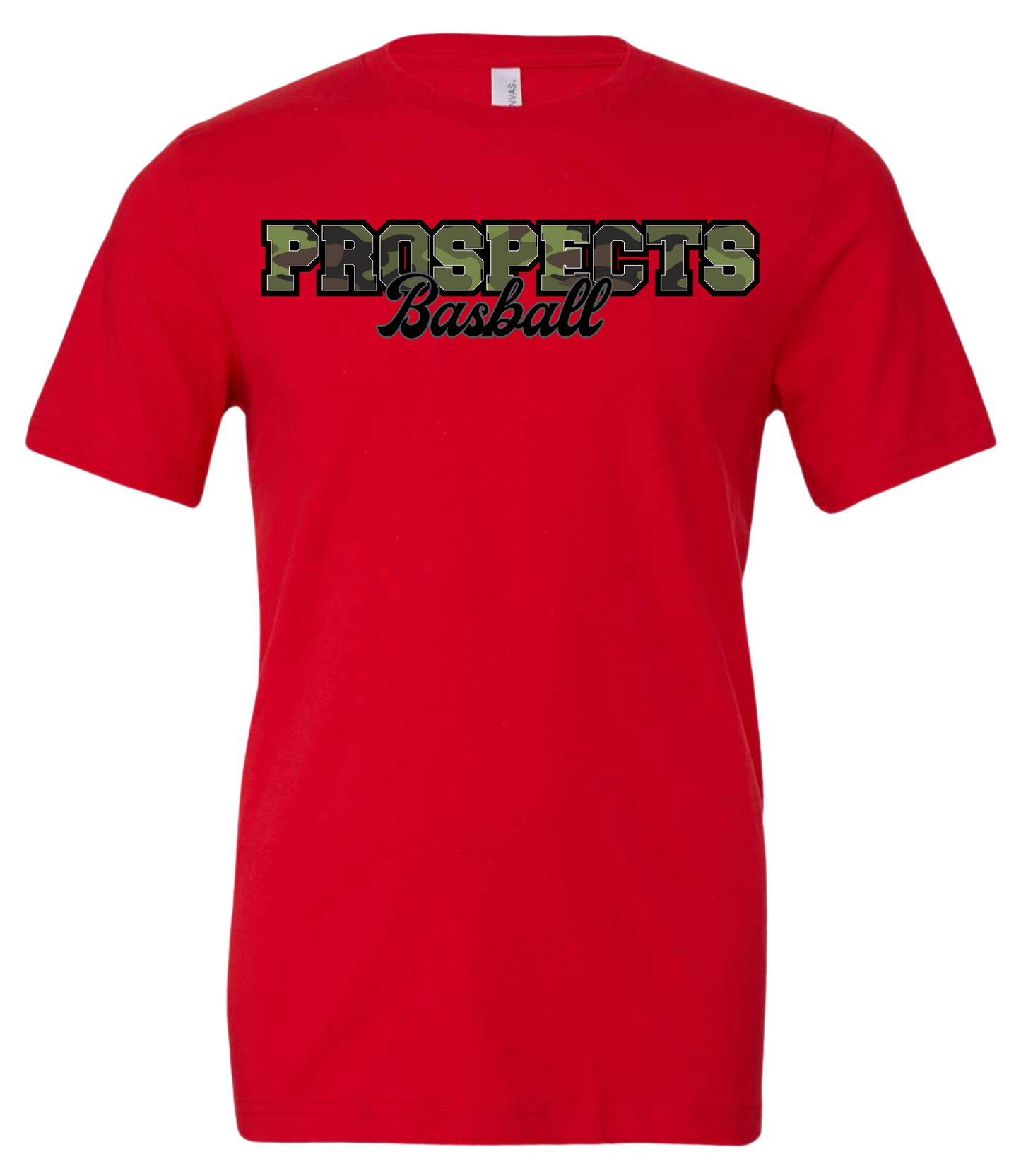 Adult T-shirt Camo Prospects Baseball Classic ( 3 Color Options )