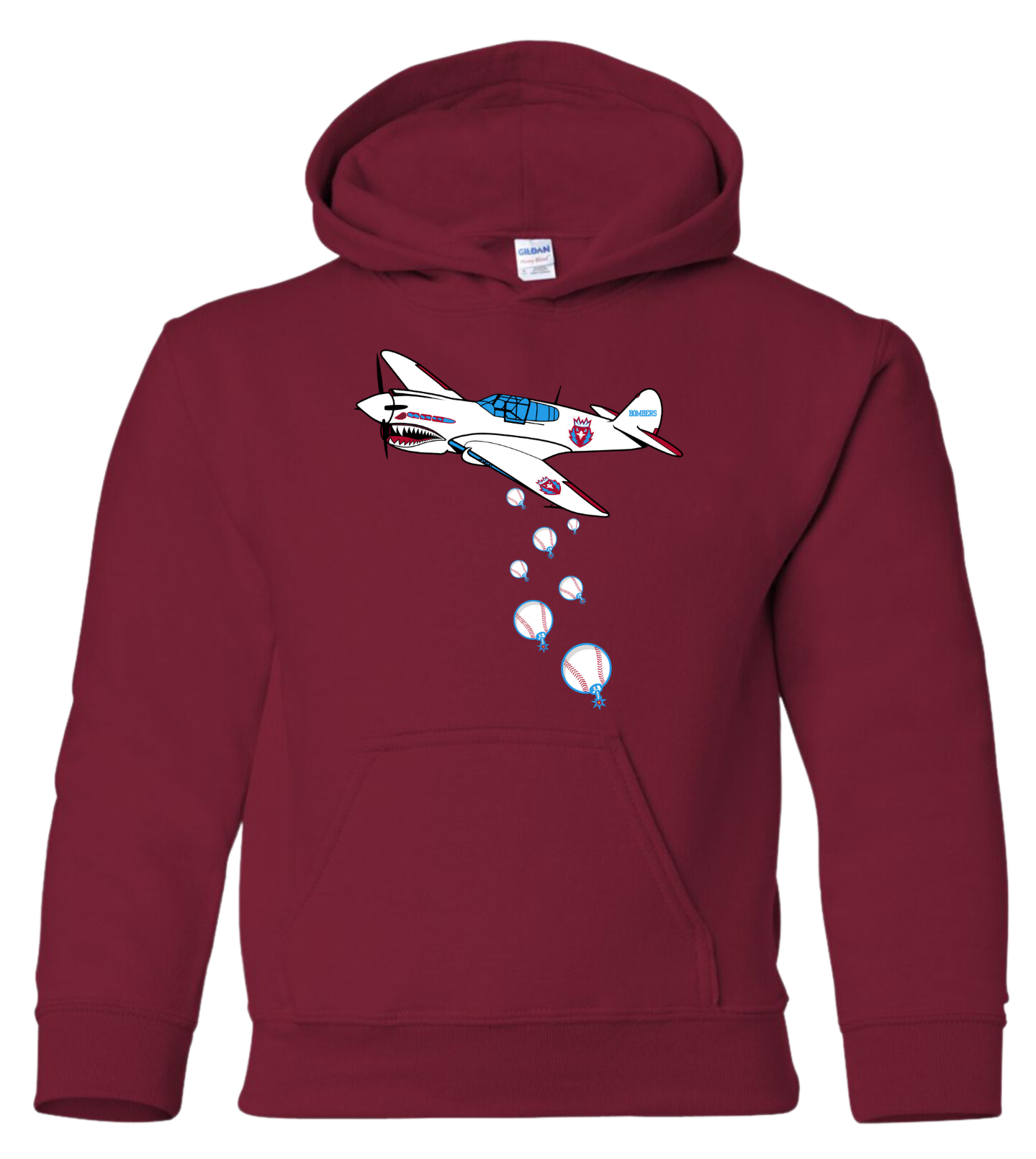 Youth Bomber Plane Hoodie