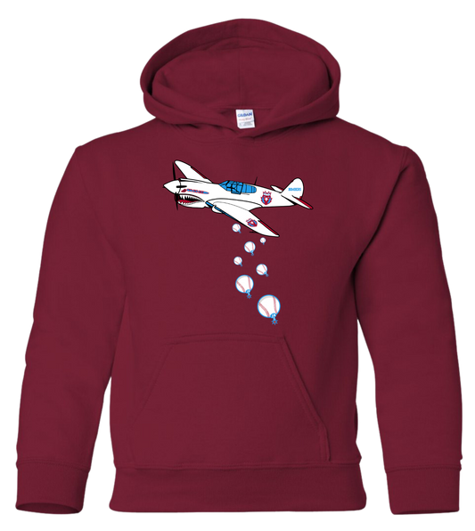 Youth Bomber Plane Hoodie