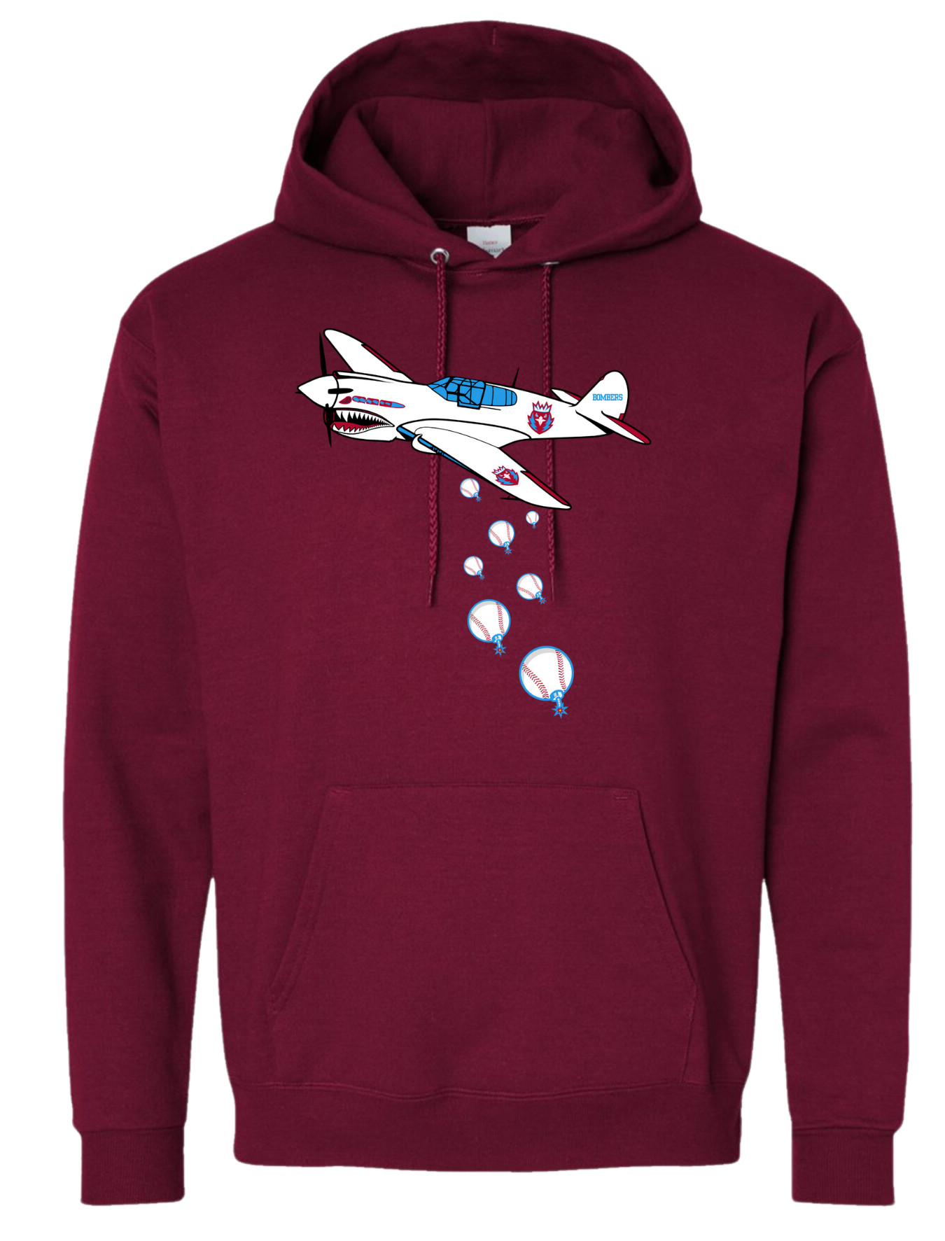 Adult Bombers Plane Hoodie