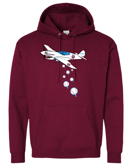 Adult Bombers Plane Hoodie