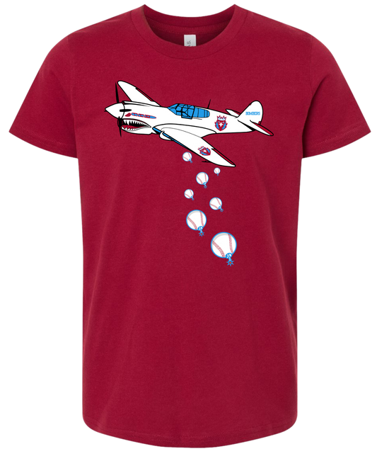 Youth Bomber Plane T-shirt