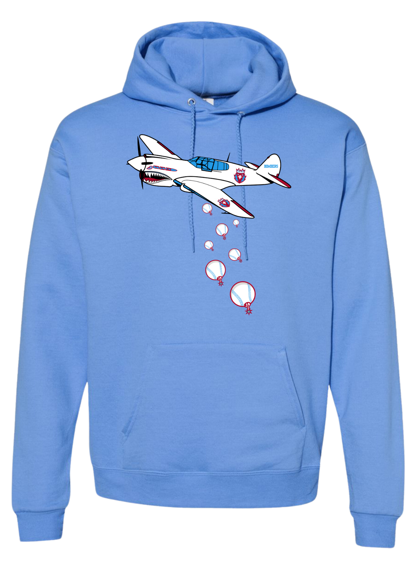 Adult Bombers Plane Hoodie