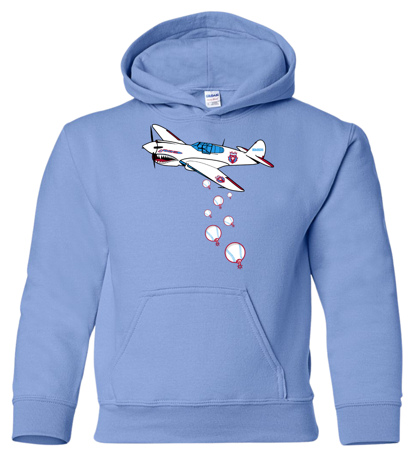 Youth Bomber Plane Hoodie