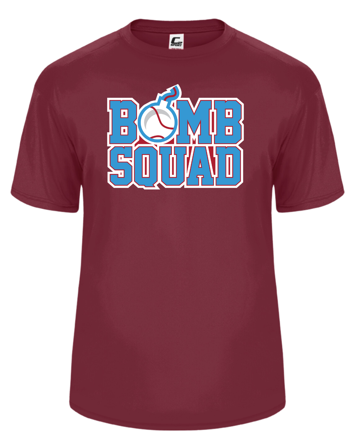 Adult Performance Bomb Squad 2 T-shirt