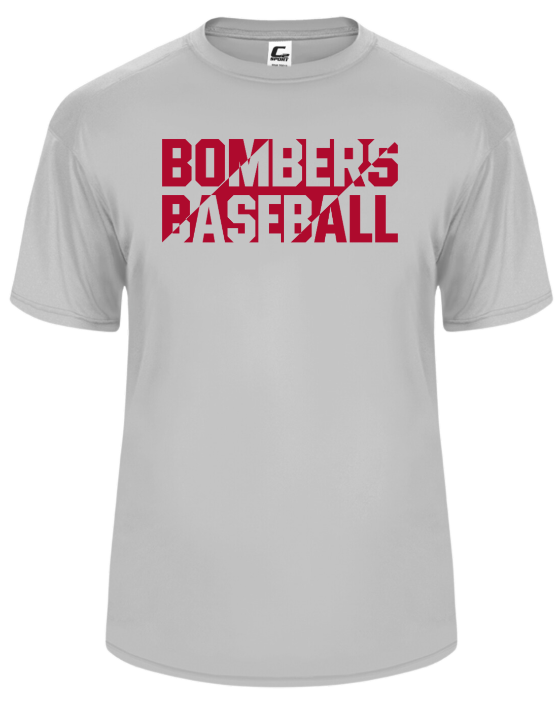 Adult Performance Bombers Baseball T-shirt