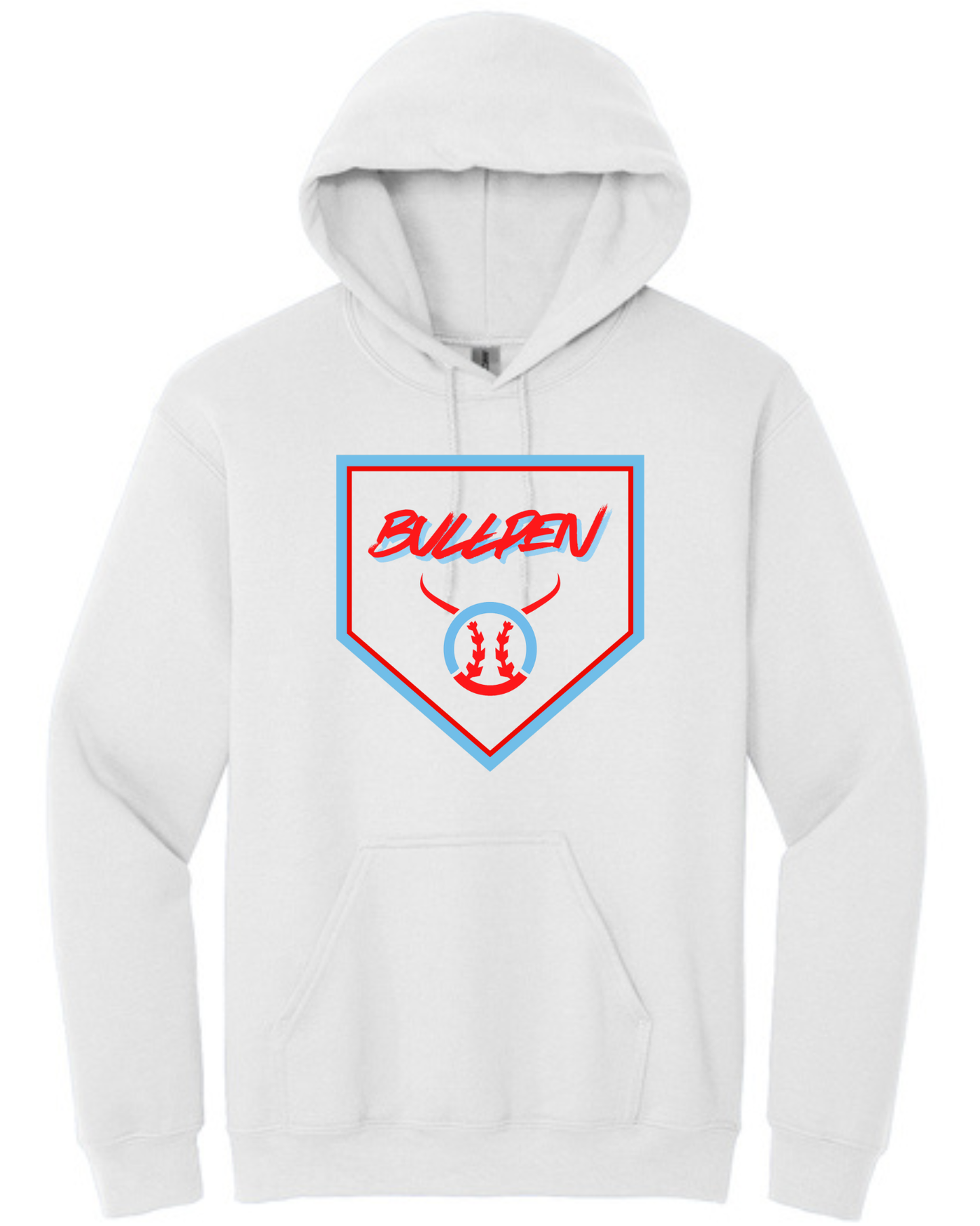 Bullpen Baseball Hooded Sweatshirt Option 9 (Multiple Color Options)