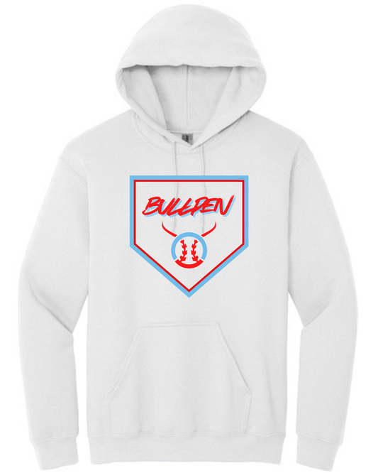 Bullpen Baseball Hooded Sweatshirt Option 9 (Multiple Color Options)