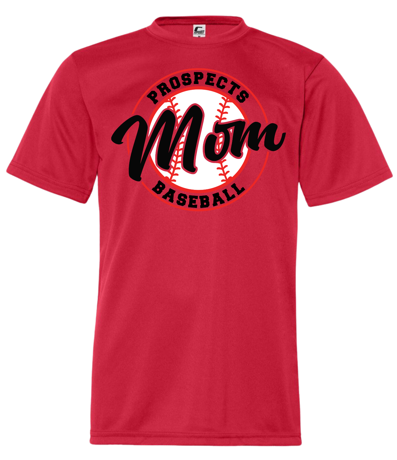 Adult Performance T-shirt Baseball Mom ( 3 Color Options )