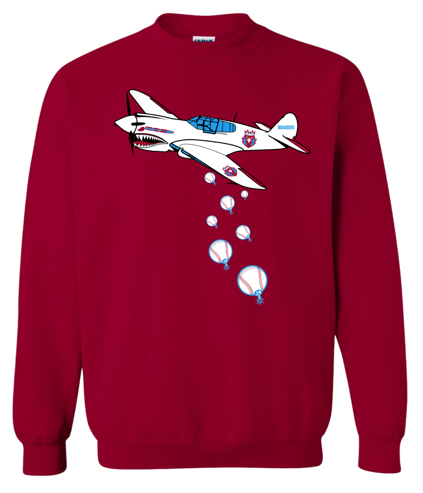 Adult Bombers Plane Sweatshirt