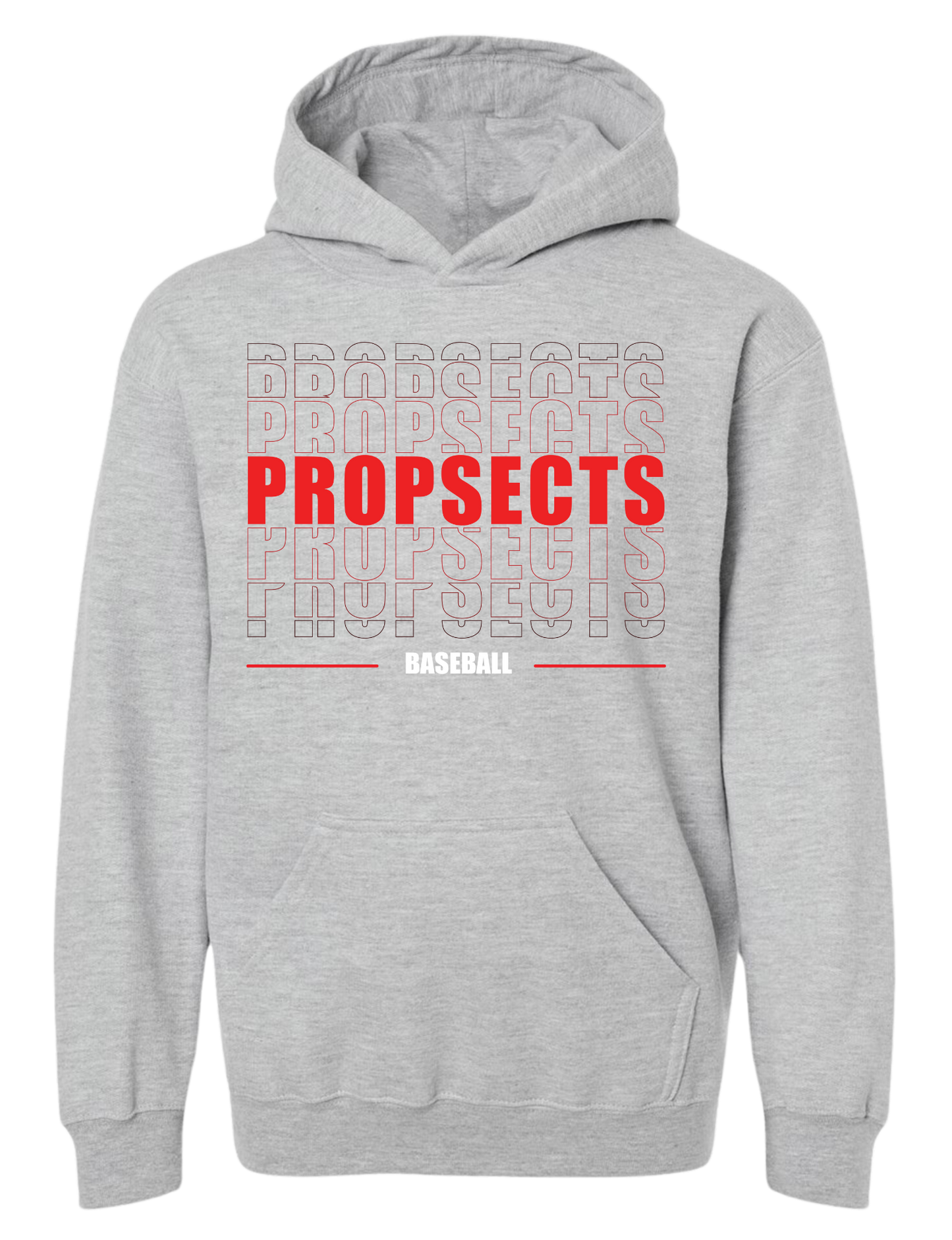 Youth Hoodie Prospects Baseball 3D (3 Color Options)