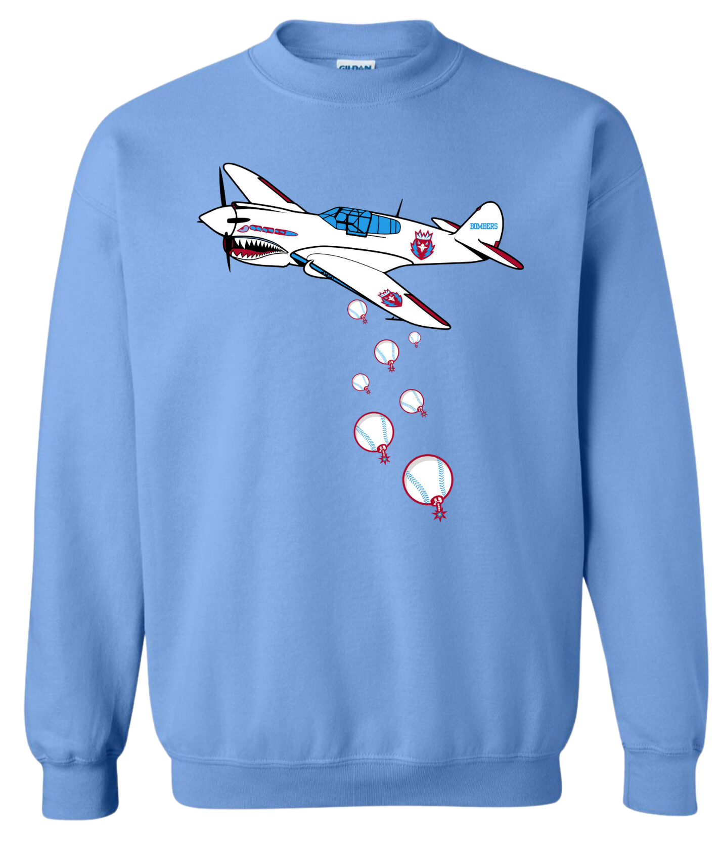 Adult Bombers Plane Sweatshirt