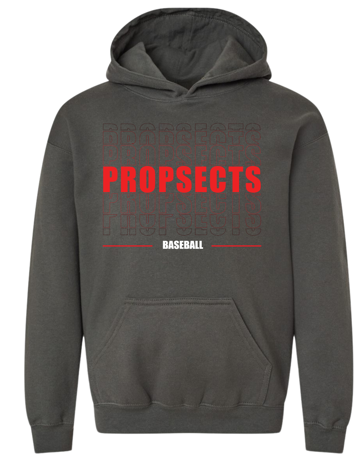 Youth Hoodie Prospects Baseball 3D (3 Color Options)