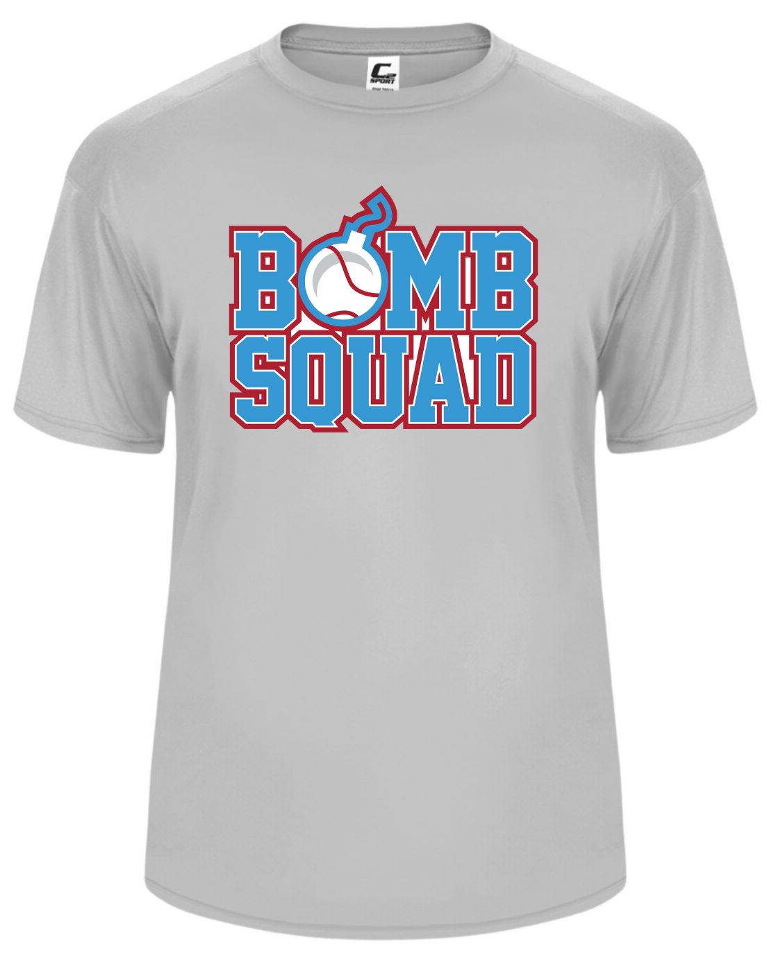 Adult Performance Bomb Squad 2 T-shirt