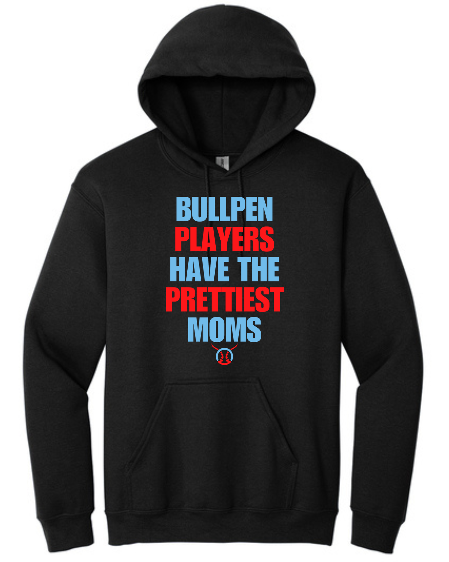 Bullpen Baseball Hooded Sweatshirt Option 12 (Multiple Color Options)