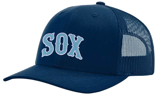 Sox (Navy) Richardson 112 Trucker cap