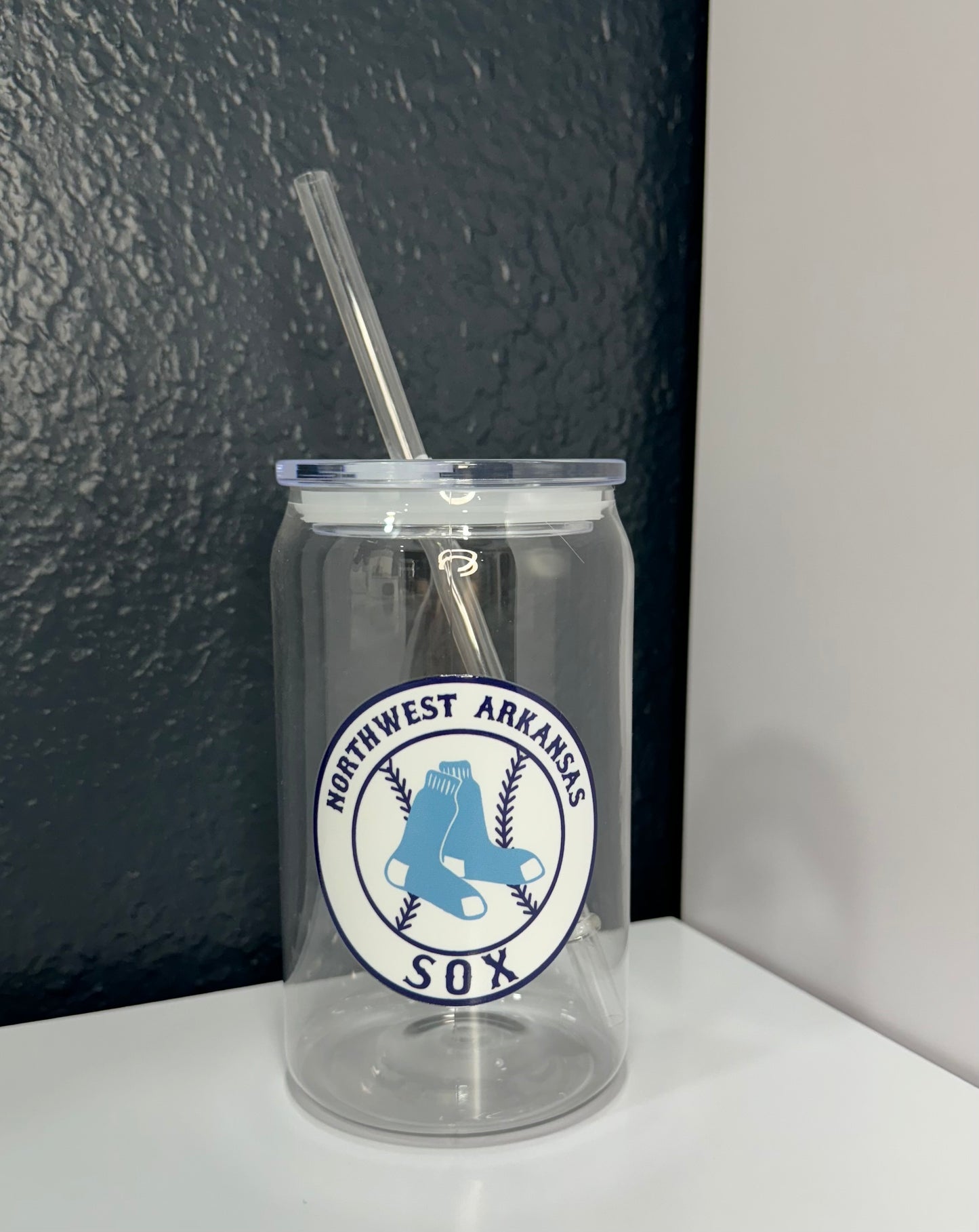 NWA Sox 16oz kids unbreakable acrylic can cup