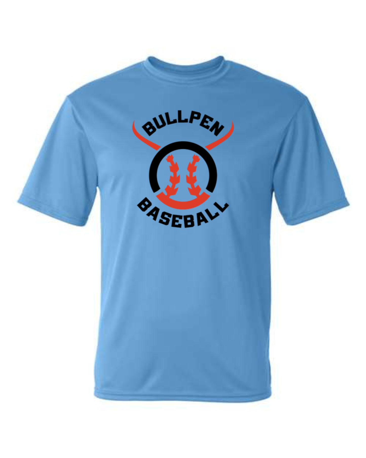 Bullpen Baseball Performance T-shirt Option 2 (Multiple Color Options)