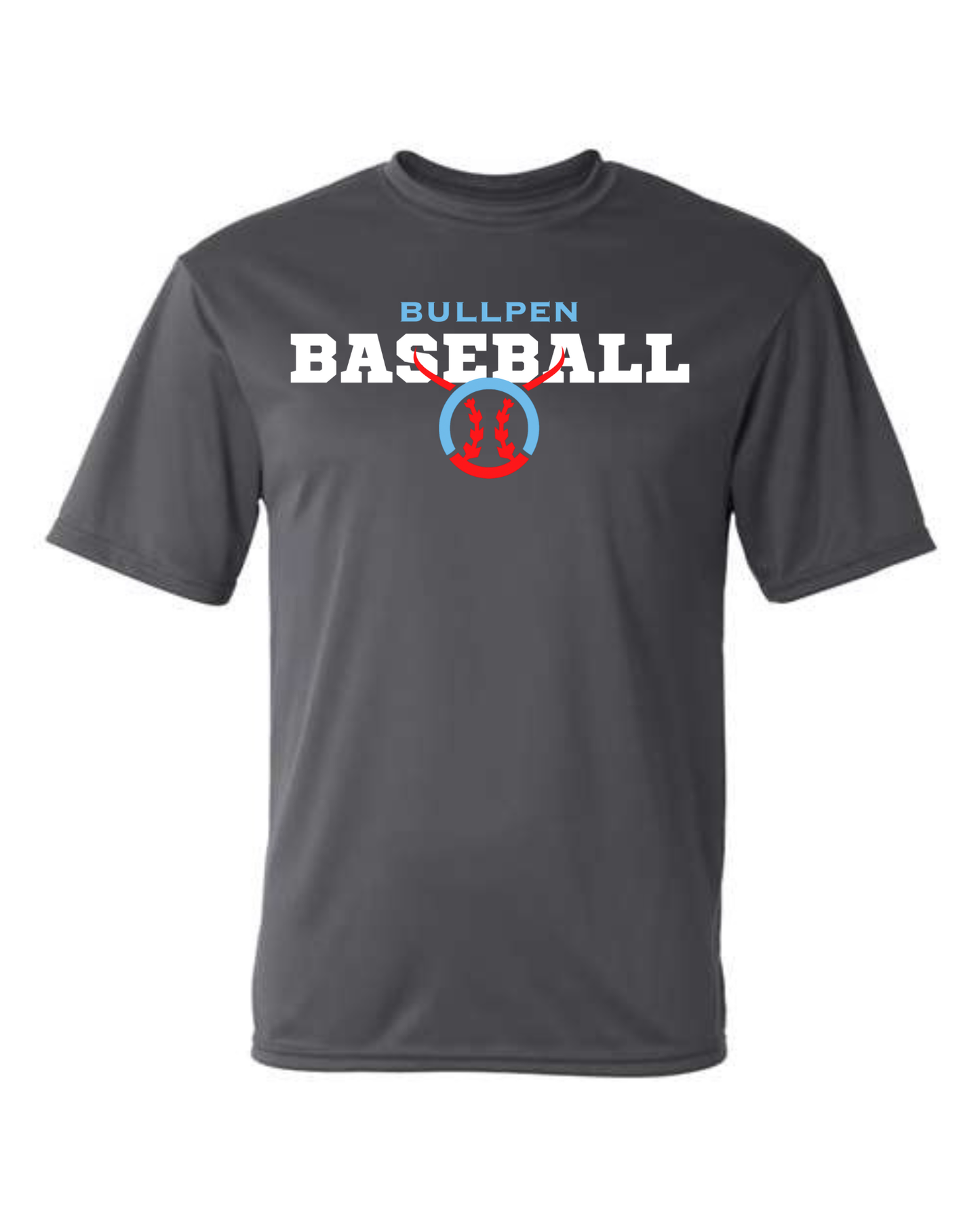 Youth Bullpen Baseball Performance T-shirt Option 15 (Multiple Color Options)