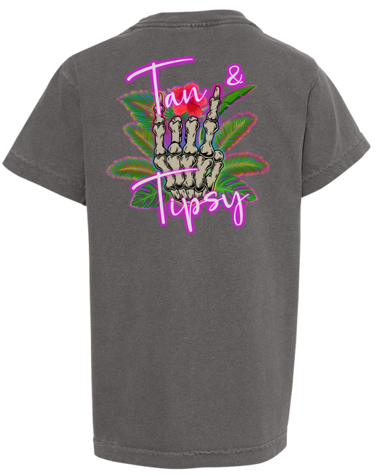 Tan & Tipsy Skeleton T-Shirt