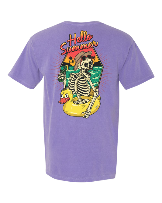 Hello Summer Skeleton T-Shirt