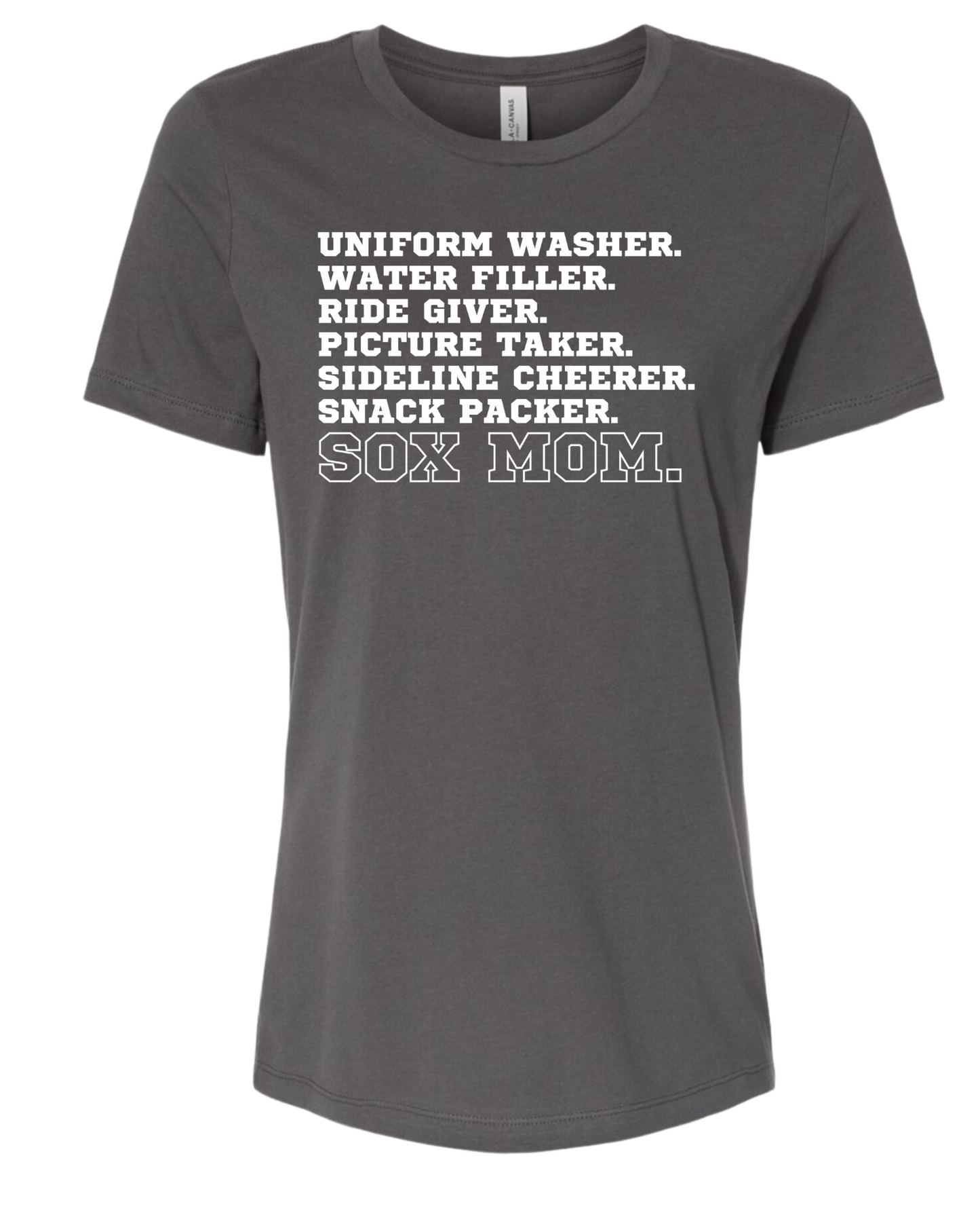 Sox Mom Women's T-Shirt (3 Color Options)