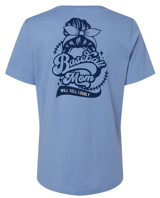 Baseball Mom W/ player pocket Women's T-Shirt