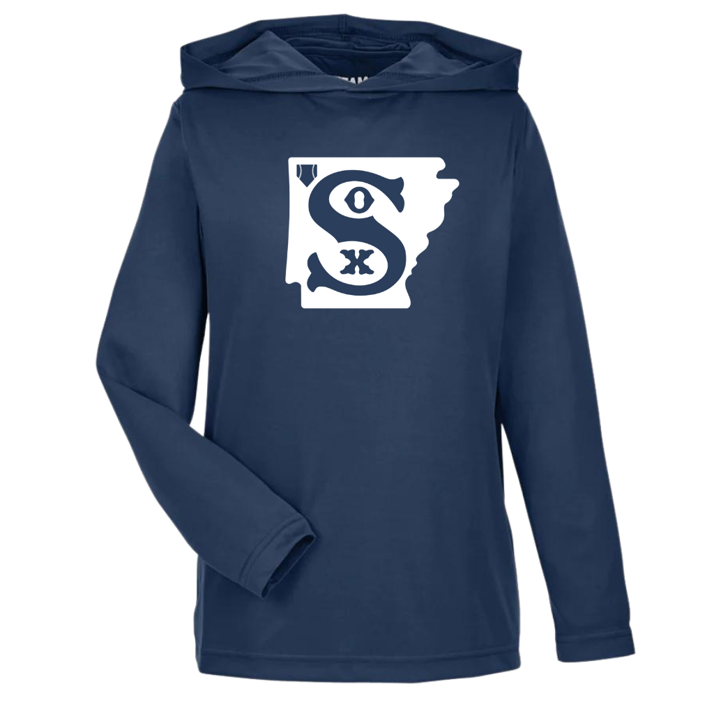 Youth State Long Sleeve Hooded Performance T-Shirt (3 Color Options)